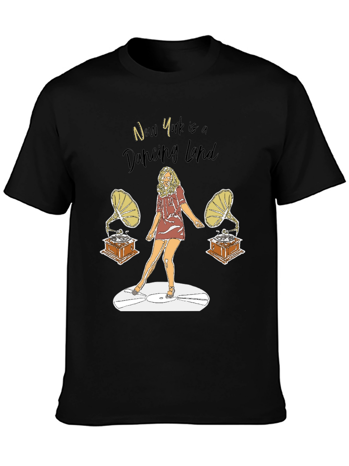 New York Dancing Land Graphic Tee