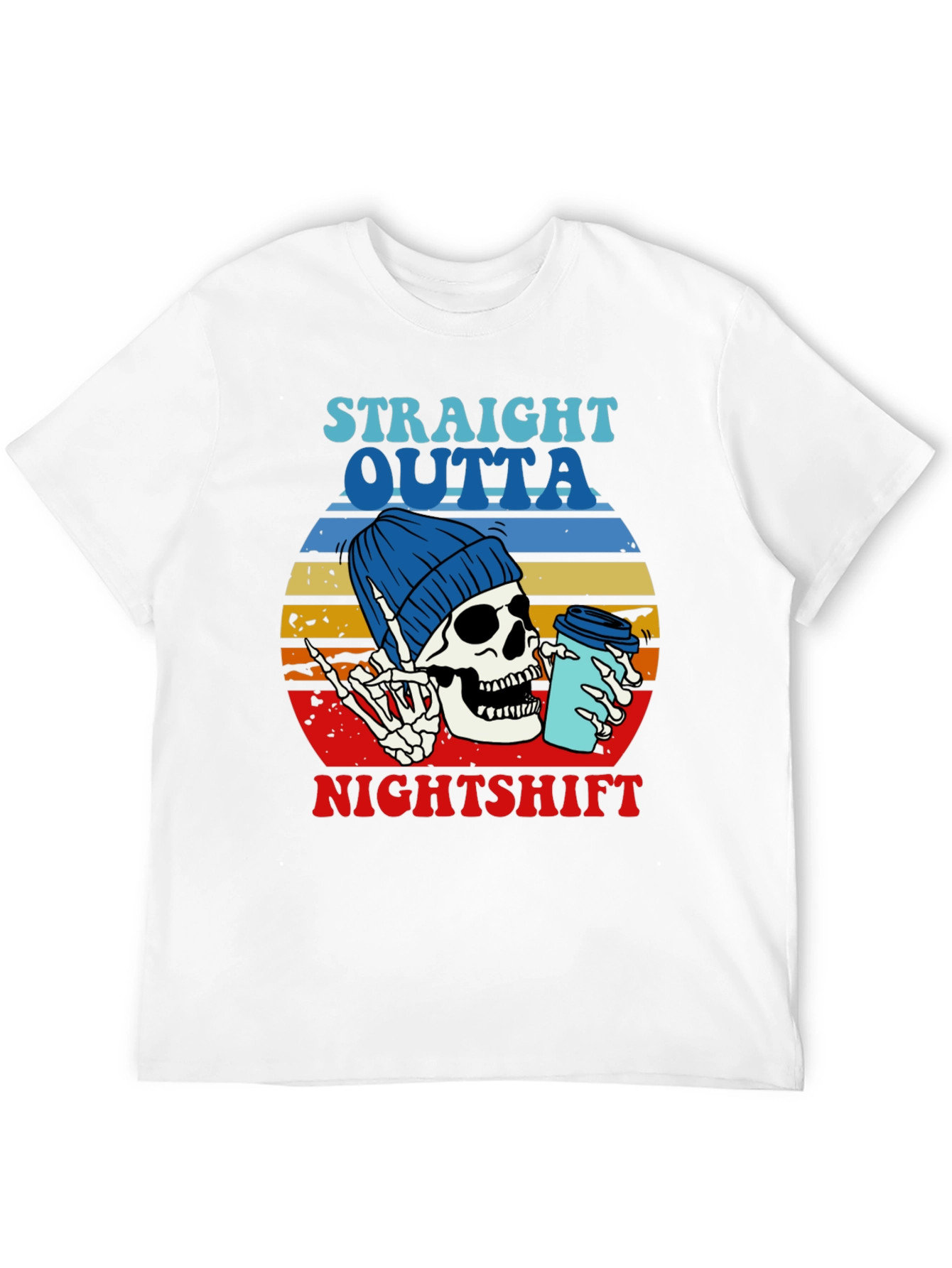 Straight Outta Nightshift Graphic Tee