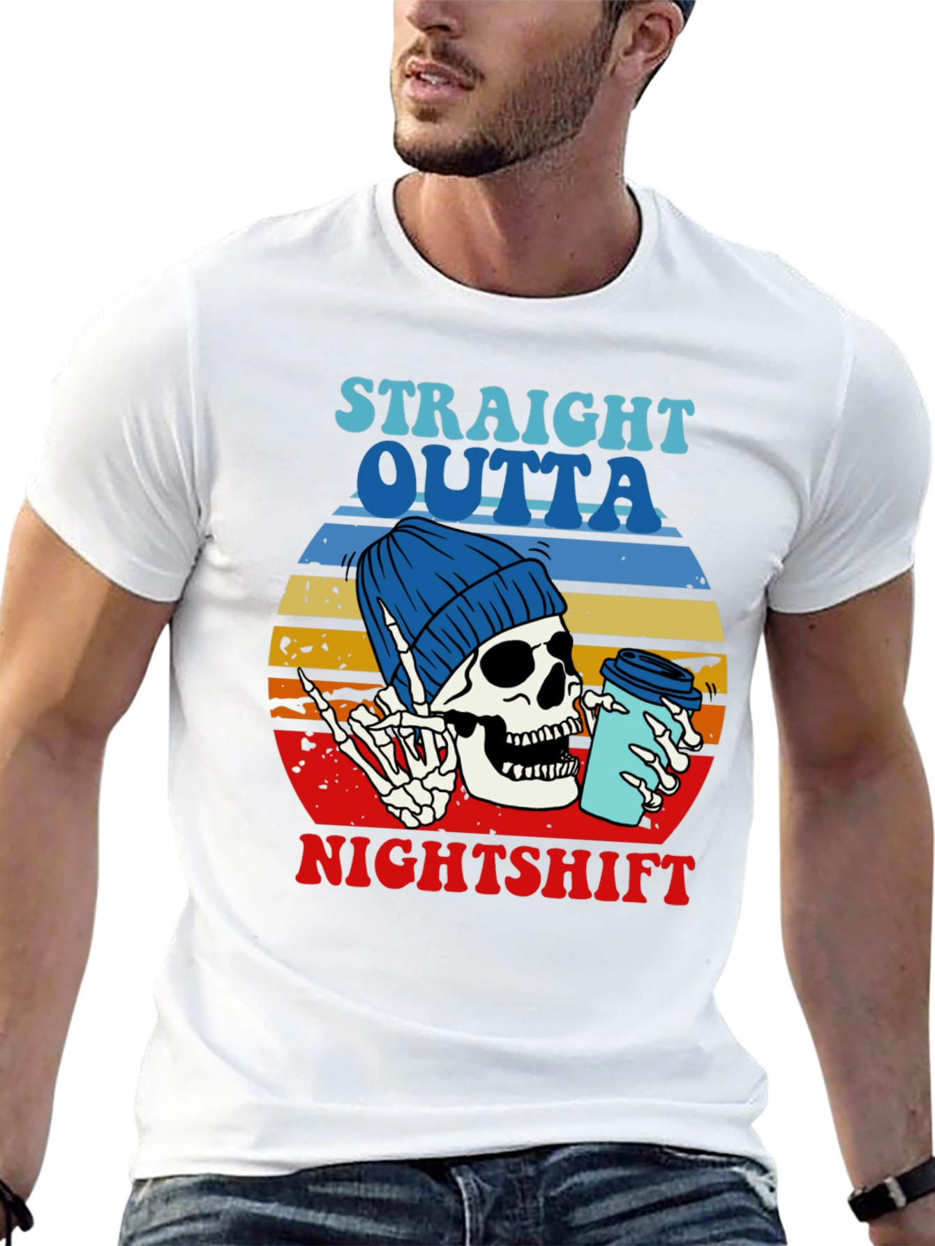 Straight Outta Nightshift Graphic Tee