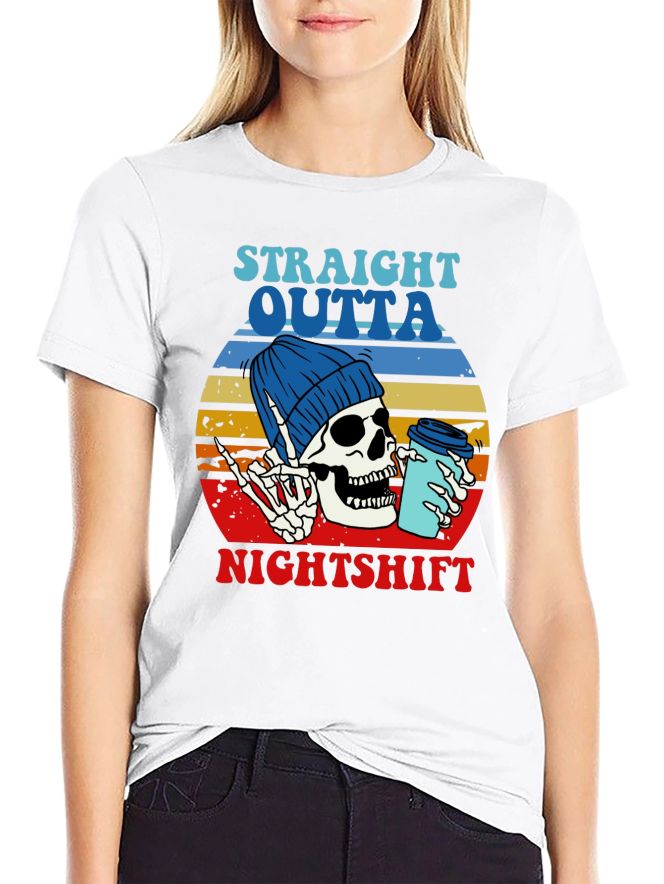 Straight Outta Nightshift Graphic Tee