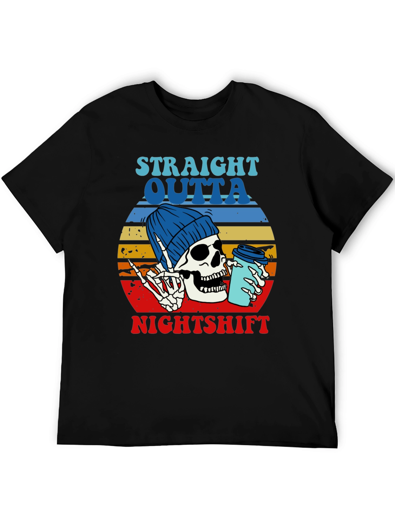 Straight Outta Nightshift Graphic Tee
