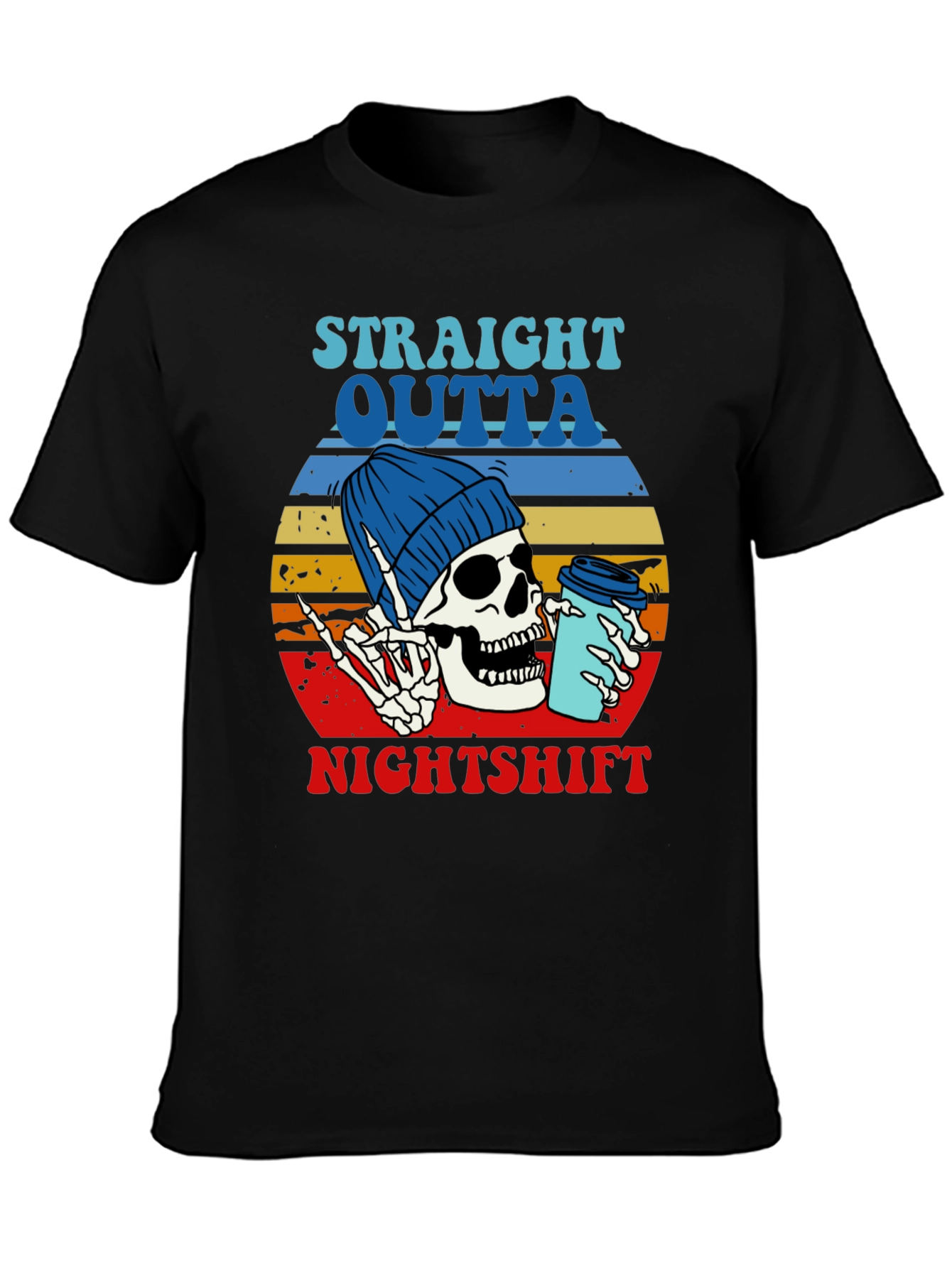 Straight Outta Nightshift Graphic Tee