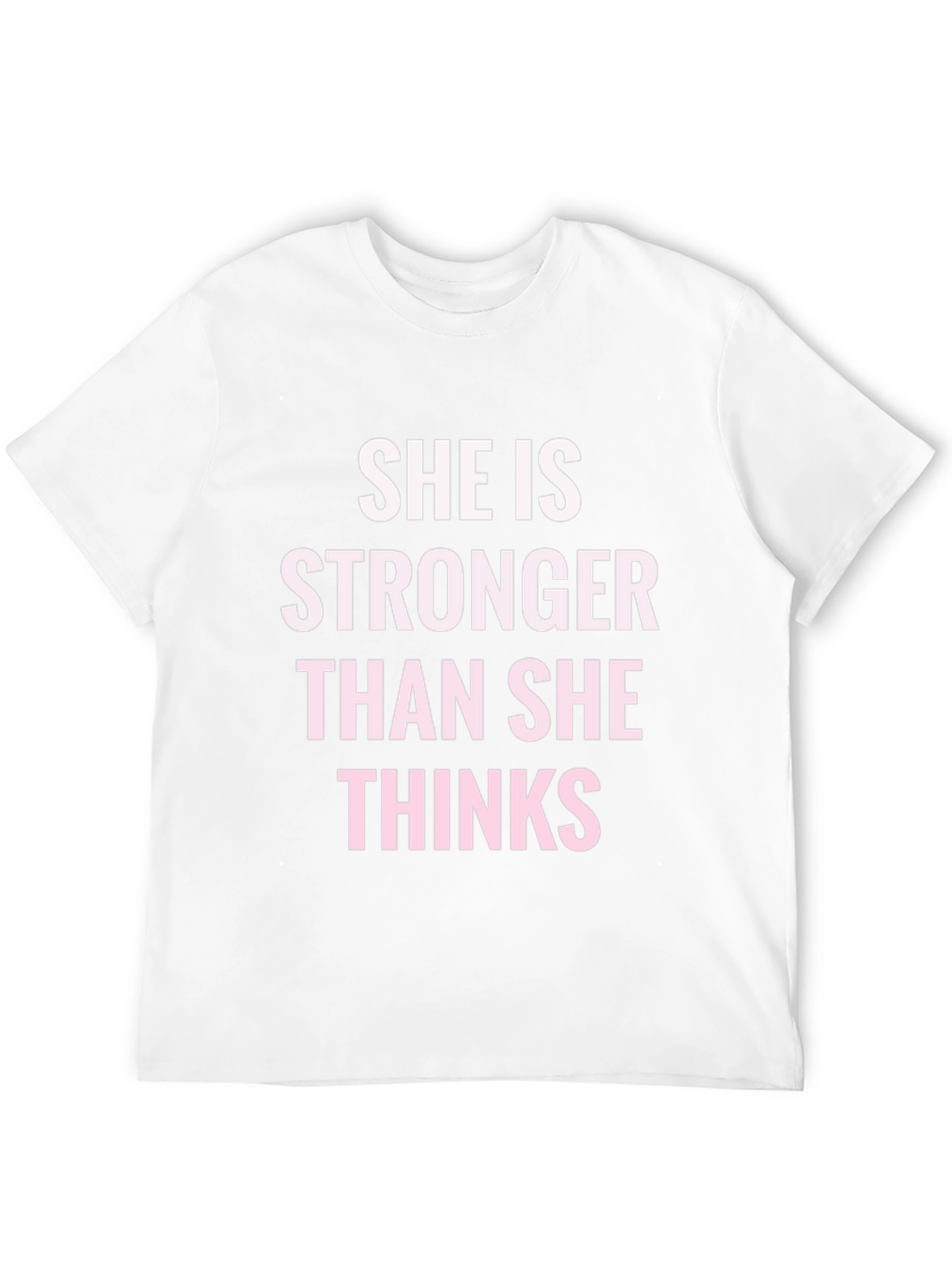 Empowering Stronger Than She Thinks Graphic Tee