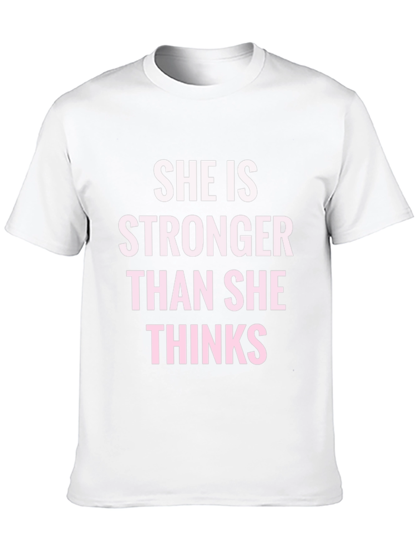 Empowering Stronger Than She Thinks Graphic Tee