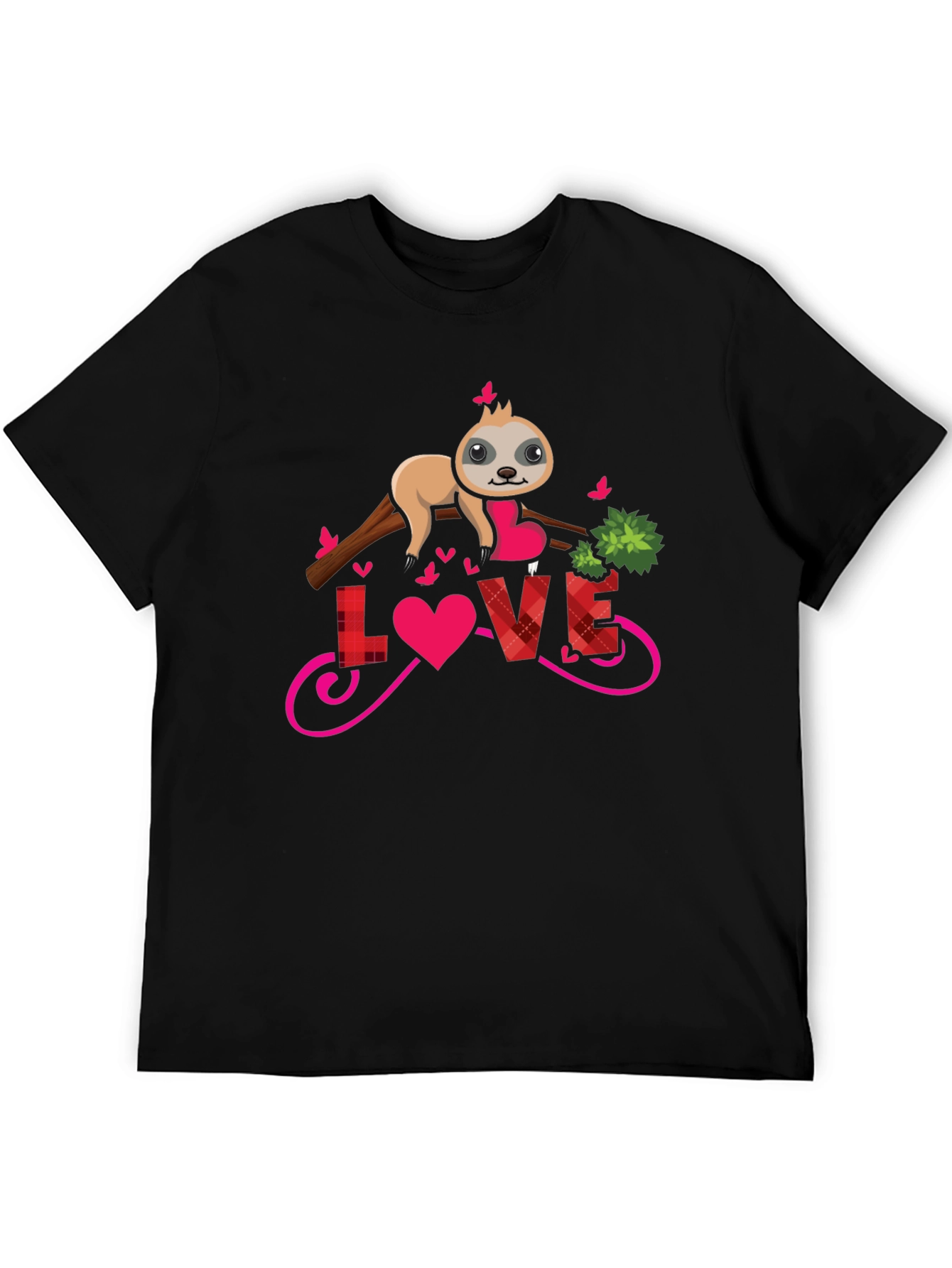 Sloth Love Valentines T-Shirt