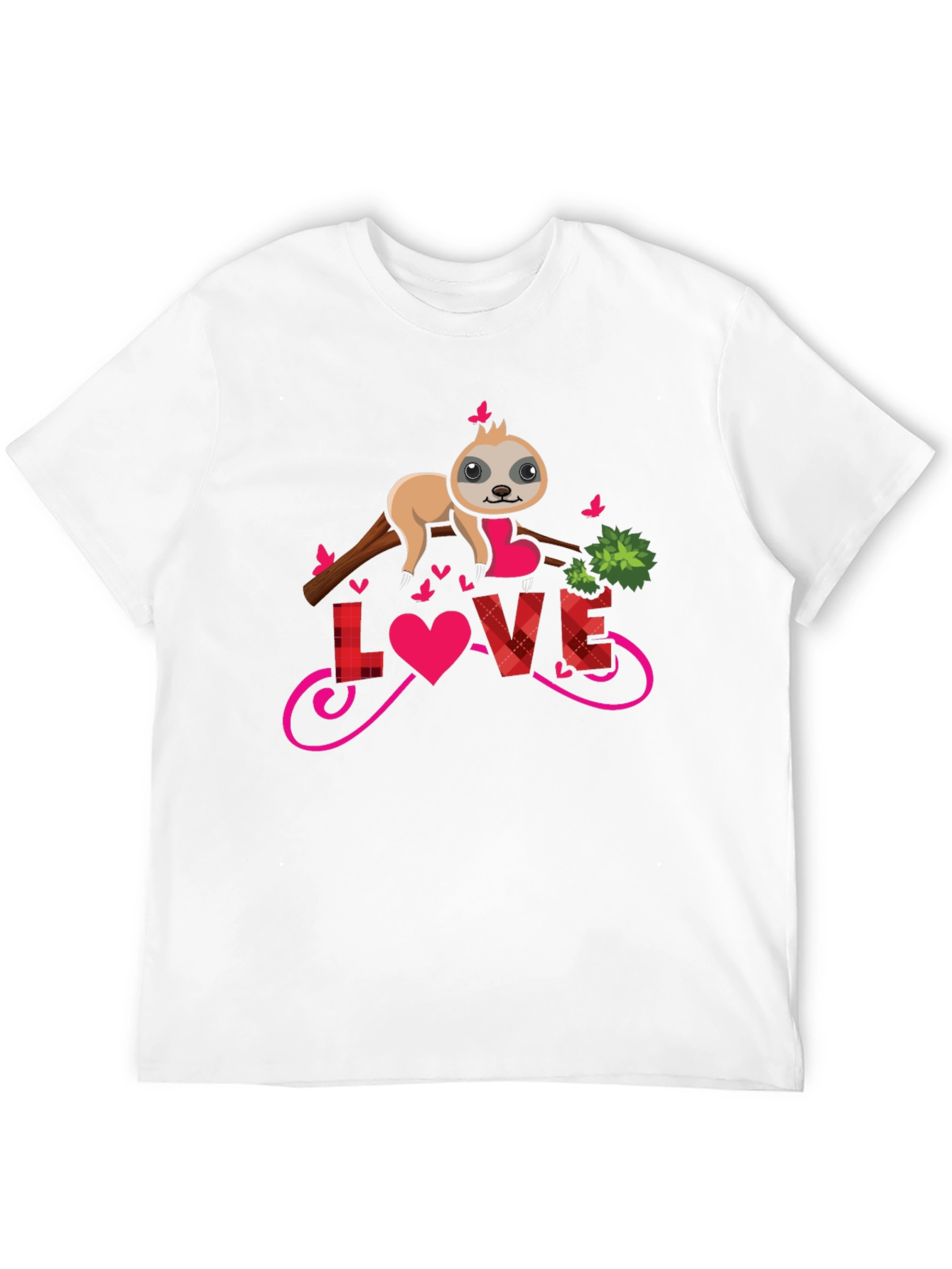 Sloth Love Valentines T-Shirt