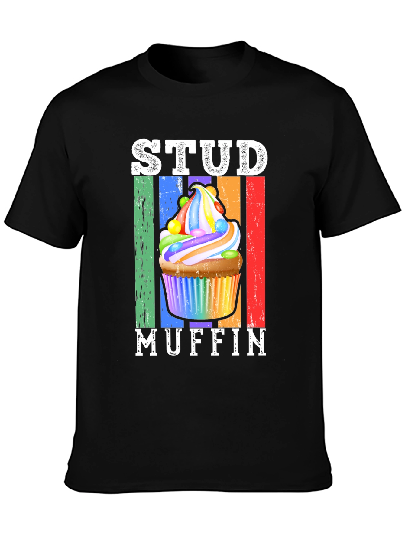 Stud Muffin Graphic T-Shirt