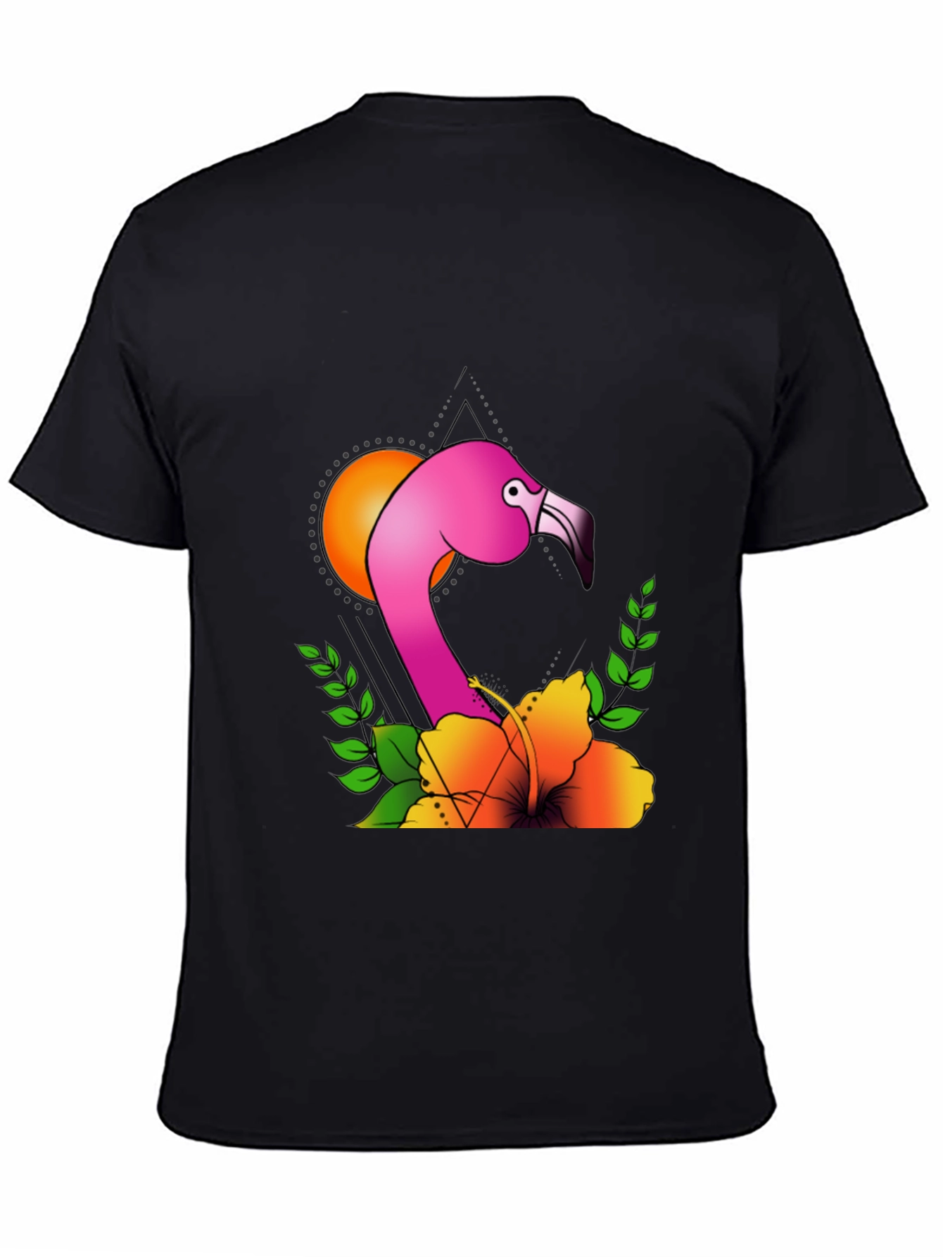 Tropical Flamingo T-Shirt - Unique Graphic Tee