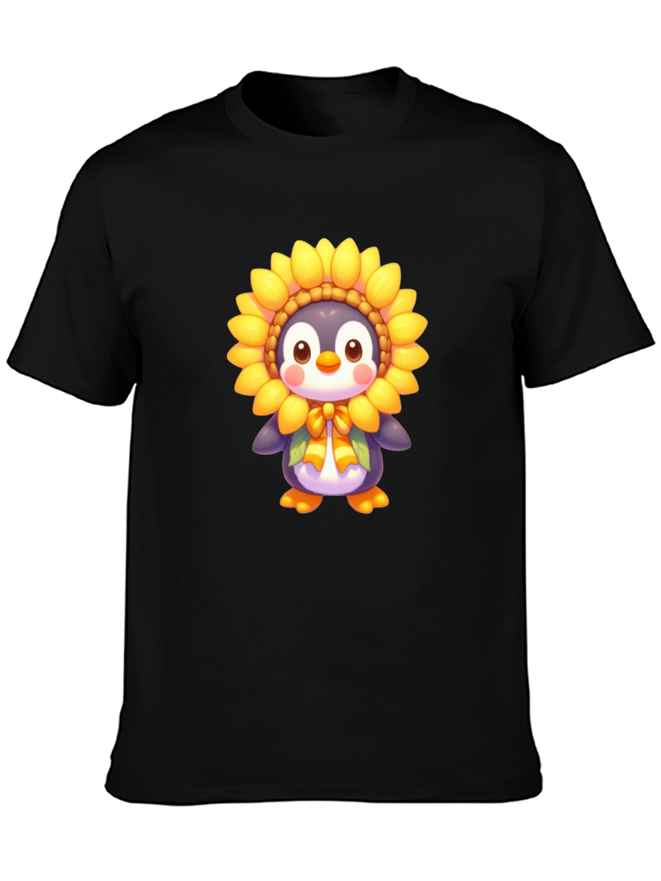 Sunflower Penguin Graphic Tee