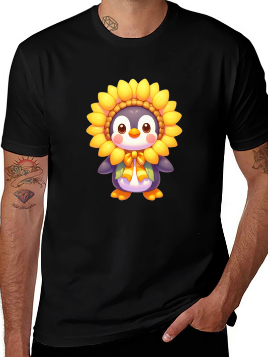 Sunflower Penguin Graphic Tee