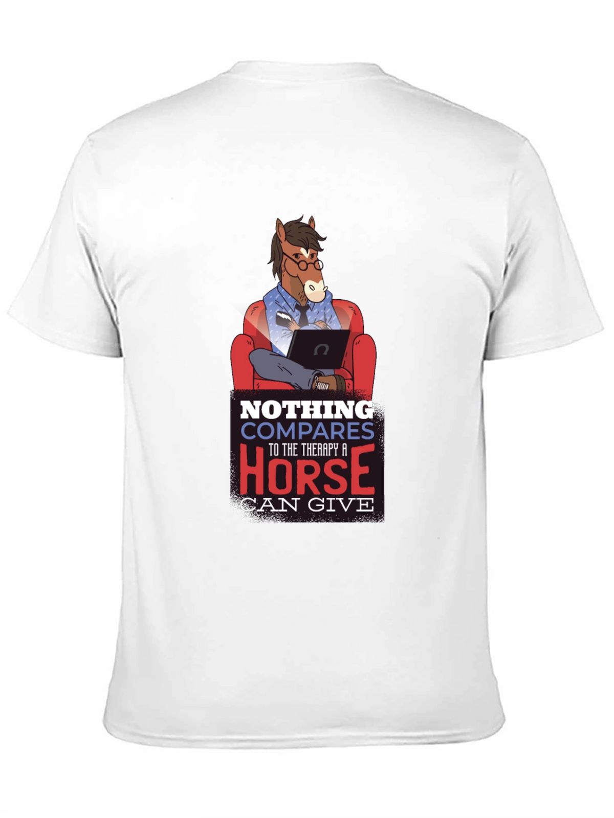 Therapy Horse Graphic T-Shirt