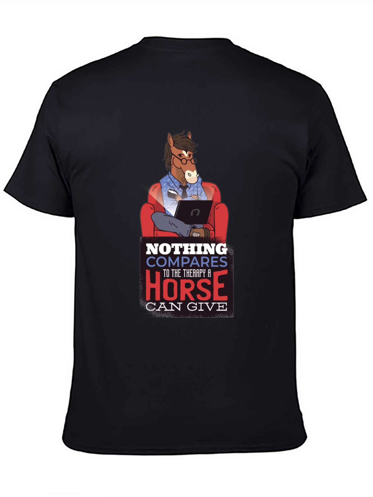 Therapy Horse Graphic T-Shirt