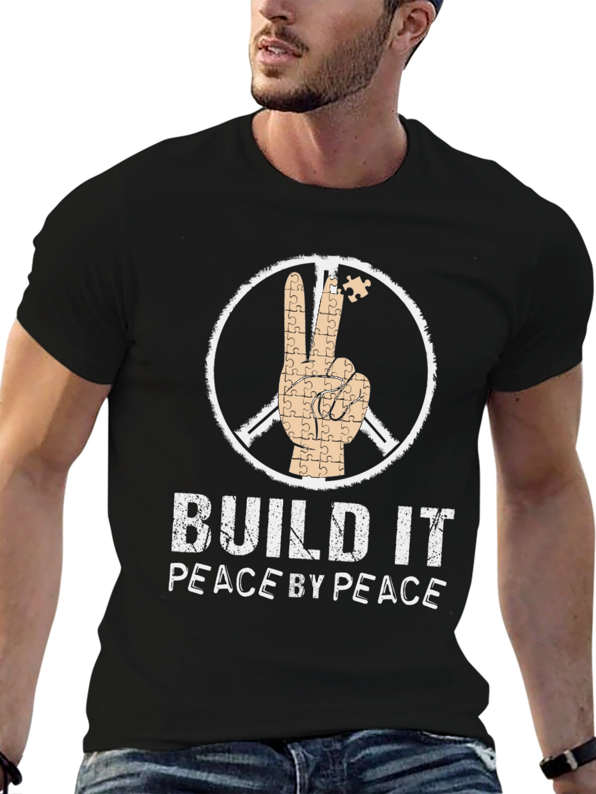 Peace by Peace Build It T-Shirt