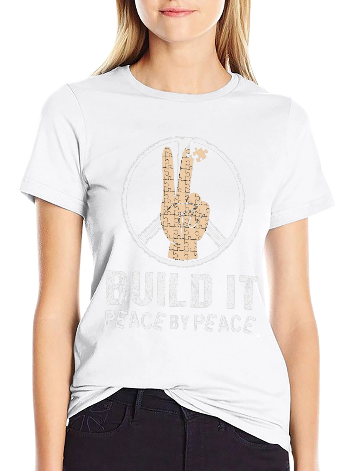 Peace by Peace Build It T-Shirt