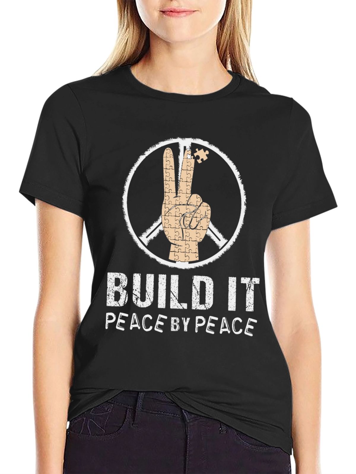 Peace by Peace Build It T-Shirt