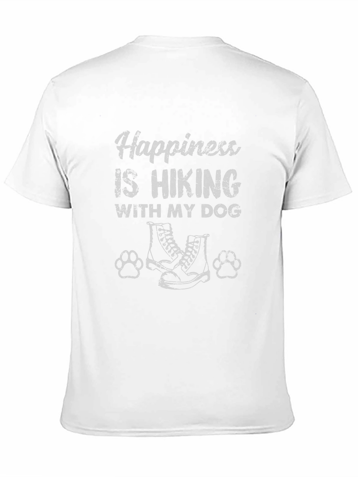 Hiking with My Dog Graphic T-Shirt