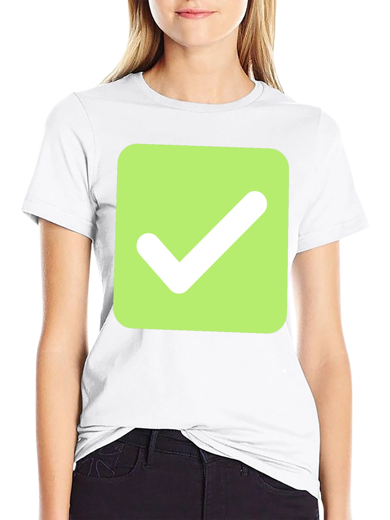 Checkmark Graphic Tee - Modern & Stylish