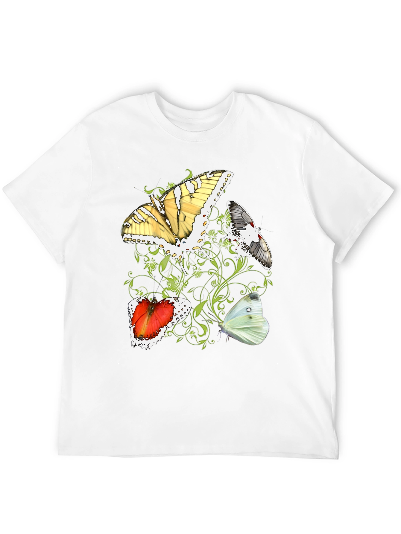 Butterfly T-Shirt - Unique Graphic Tee