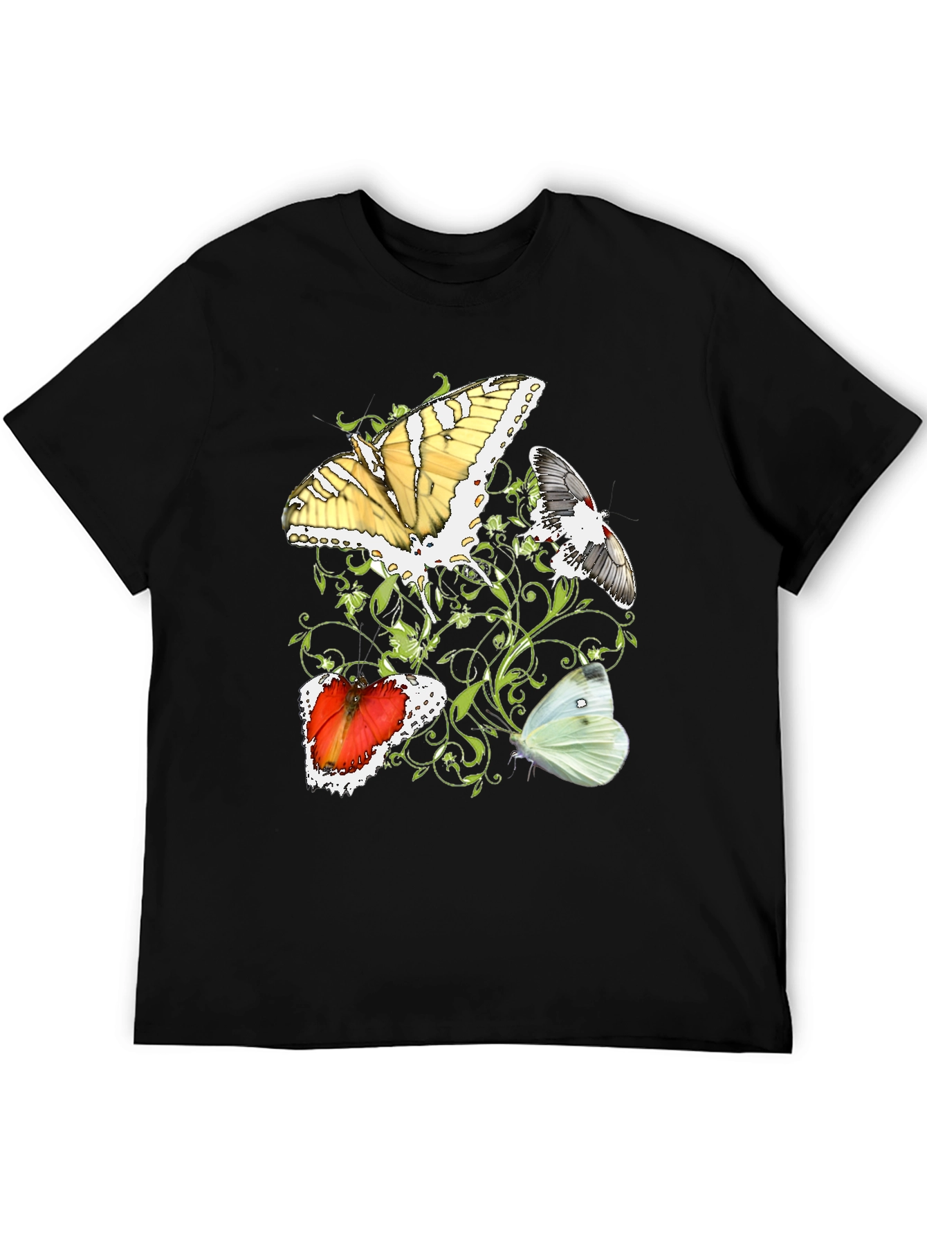 Butterfly T-Shirt - Unique Graphic Tee