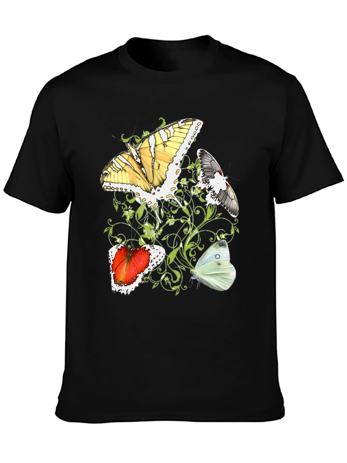 Butterfly T-Shirt - Unique Graphic Tee