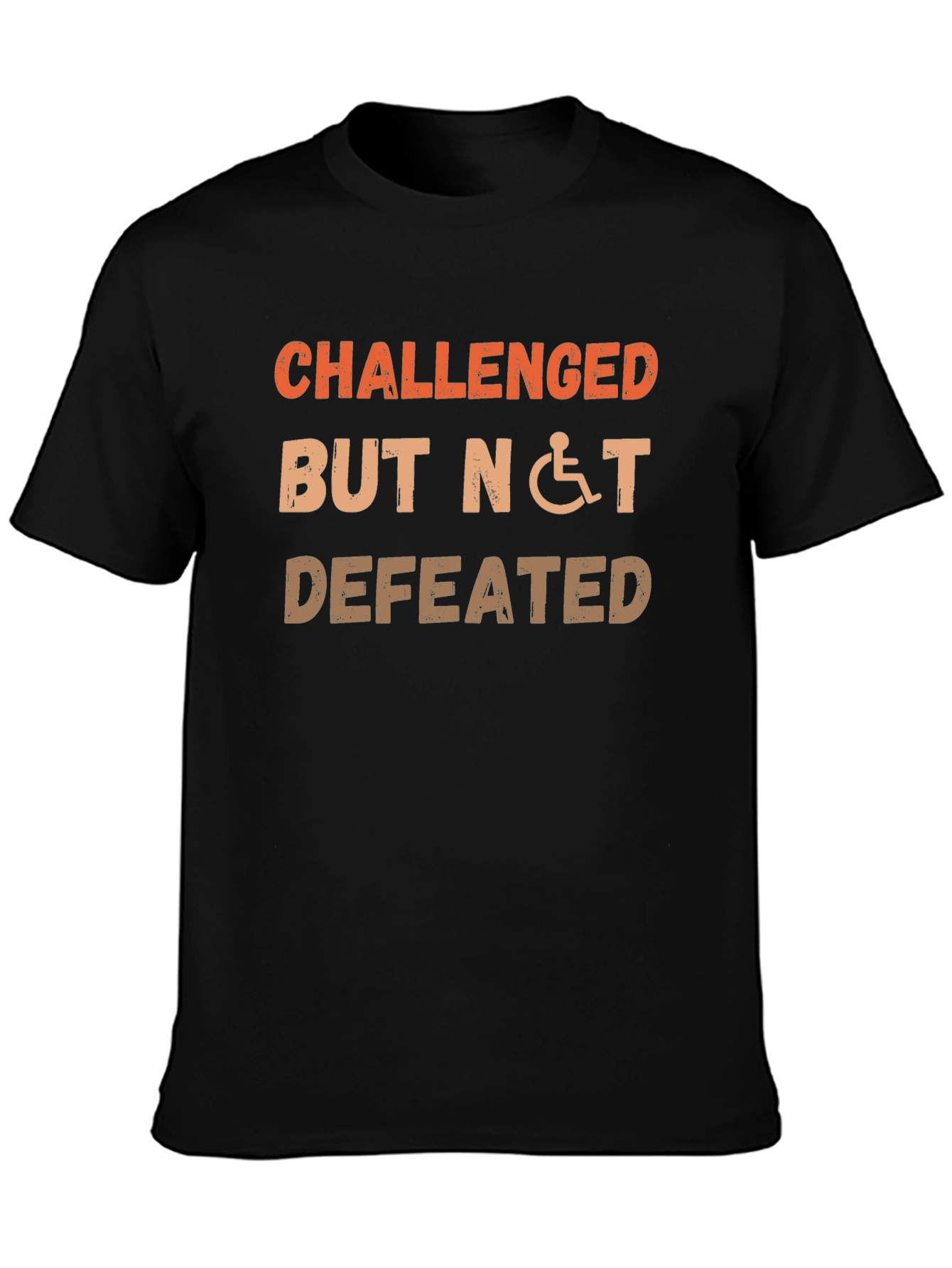 Challenged But Not Defeated Graphic T-Shirt