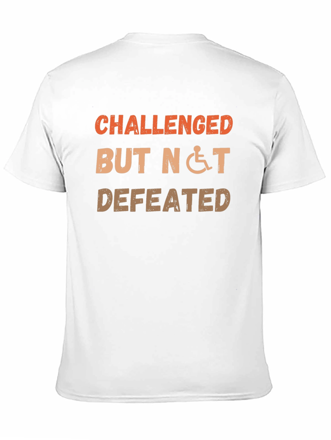 Challenged But Not Defeated Graphic T-Shirt
