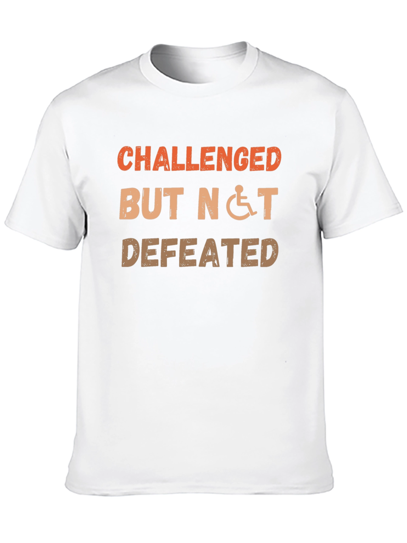 Challenged But Not Defeated Graphic T-Shirt