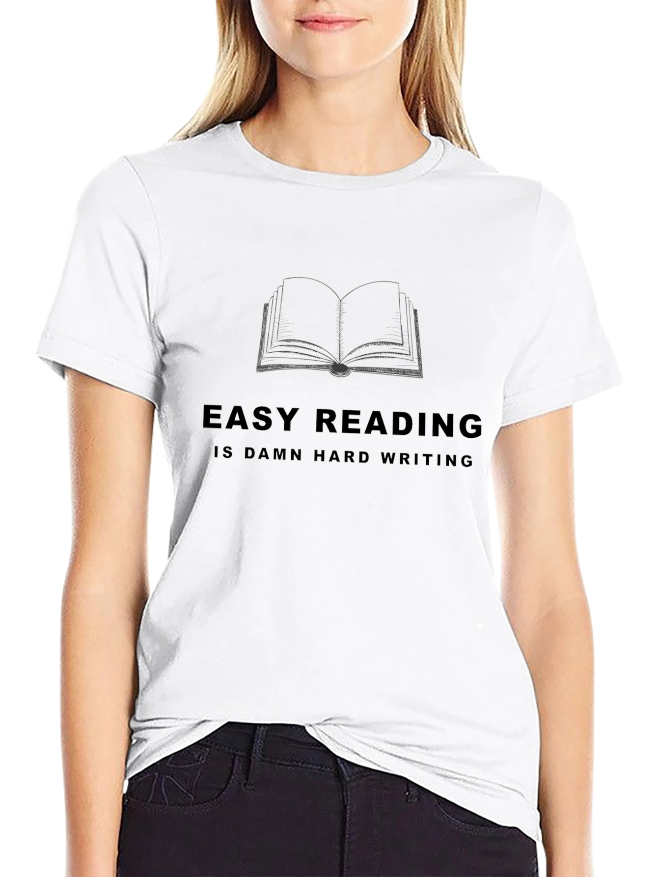 Easy Reading Hard Writing Graphic Tee