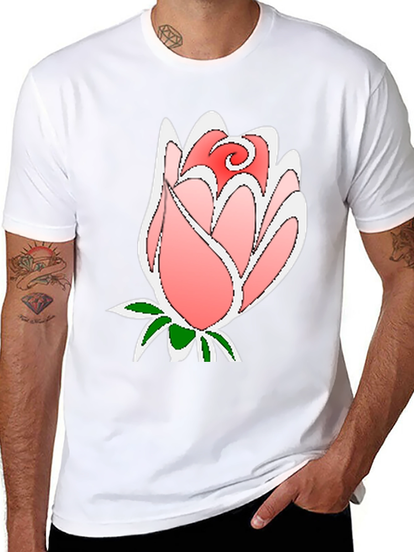 Rose Graphic T-Shirt