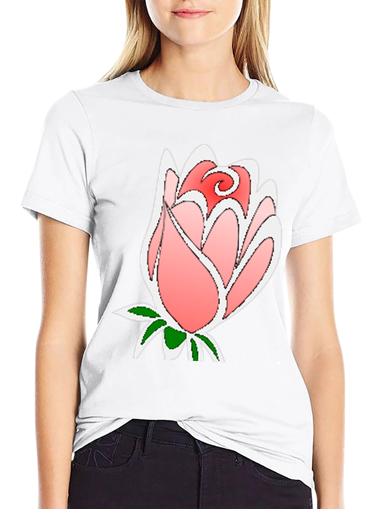 Rose Graphic T-Shirt