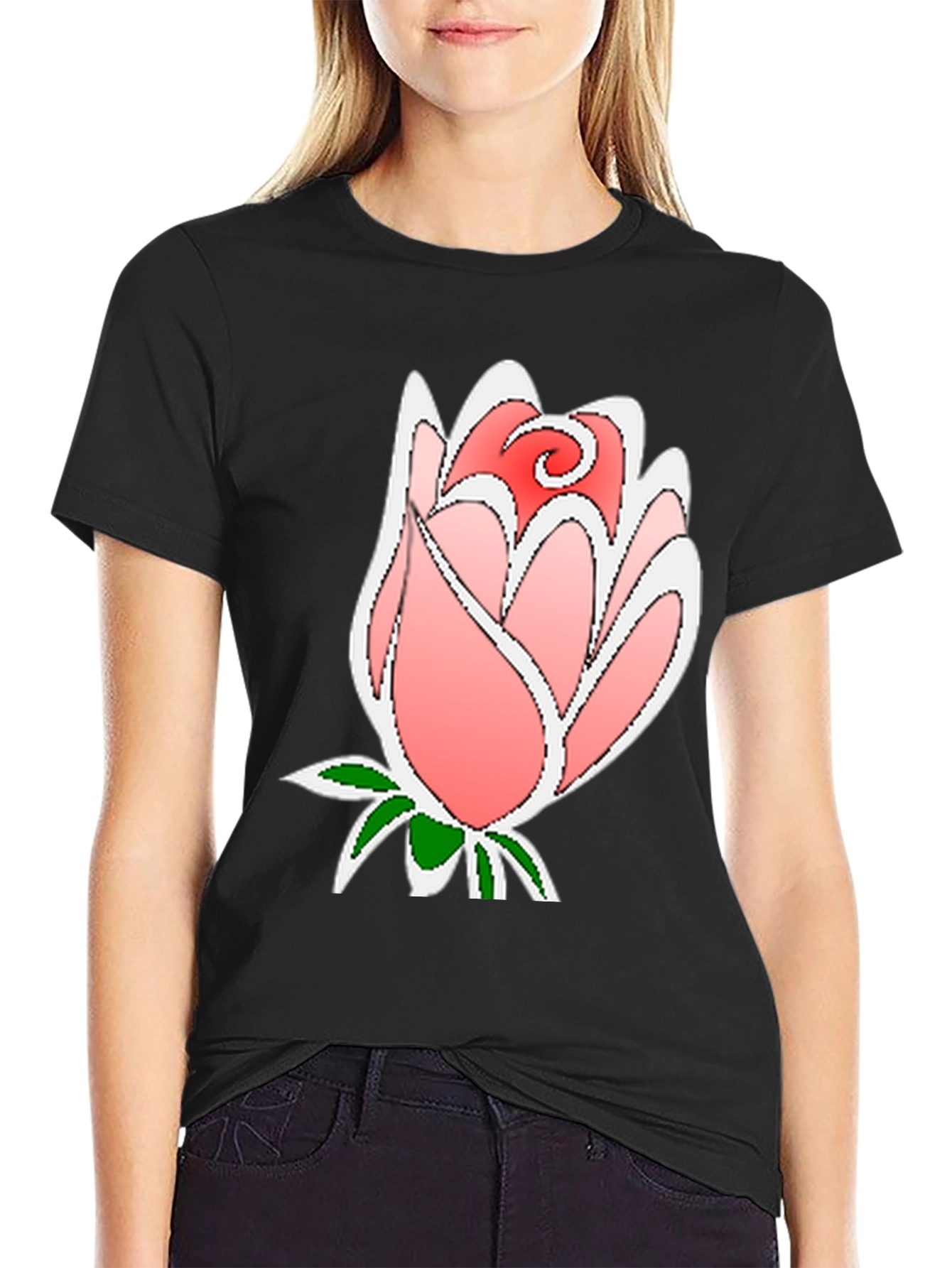 Rose Graphic T-Shirt