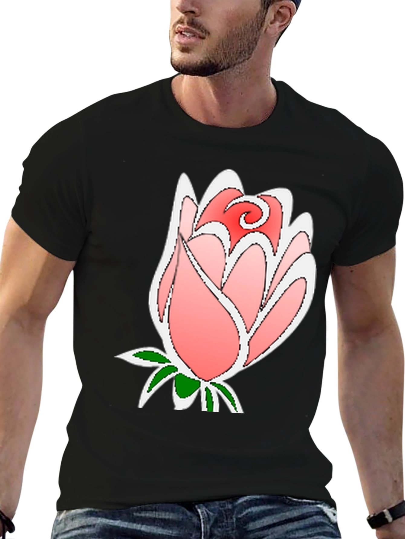 Rose Graphic T-Shirt
