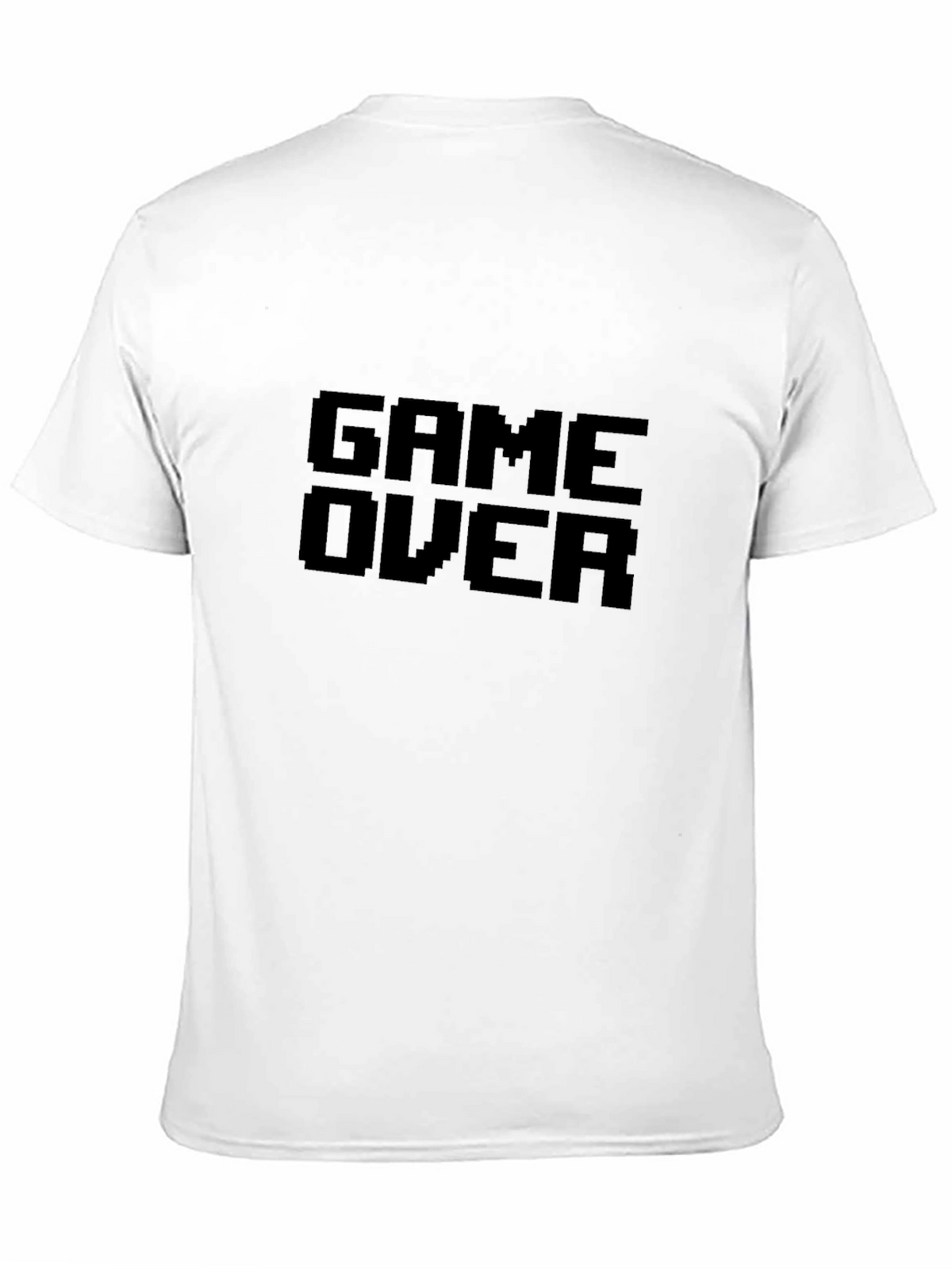 Game Over Pixel Art T-Shirt - Classic Gamer Tee
