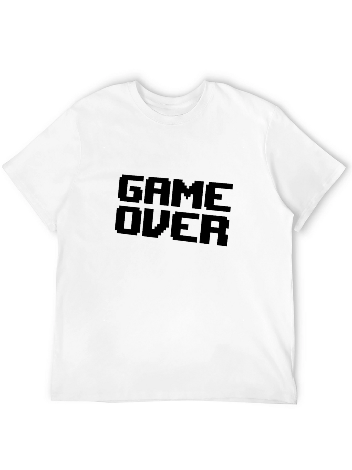 Game Over Pixel Art T-Shirt - Classic Gamer Tee