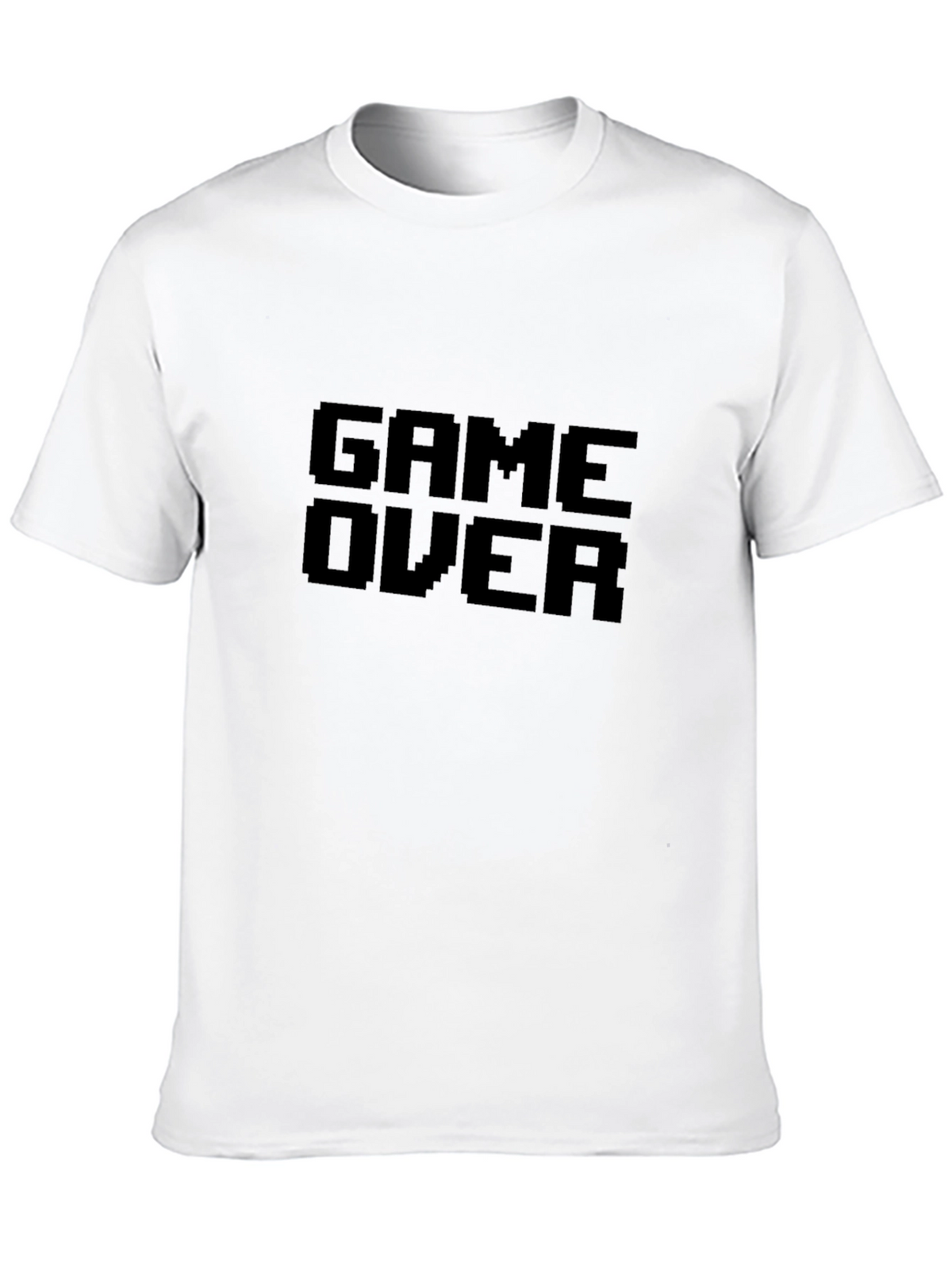 Game Over Pixel Art T-Shirt - Classic Gamer Tee