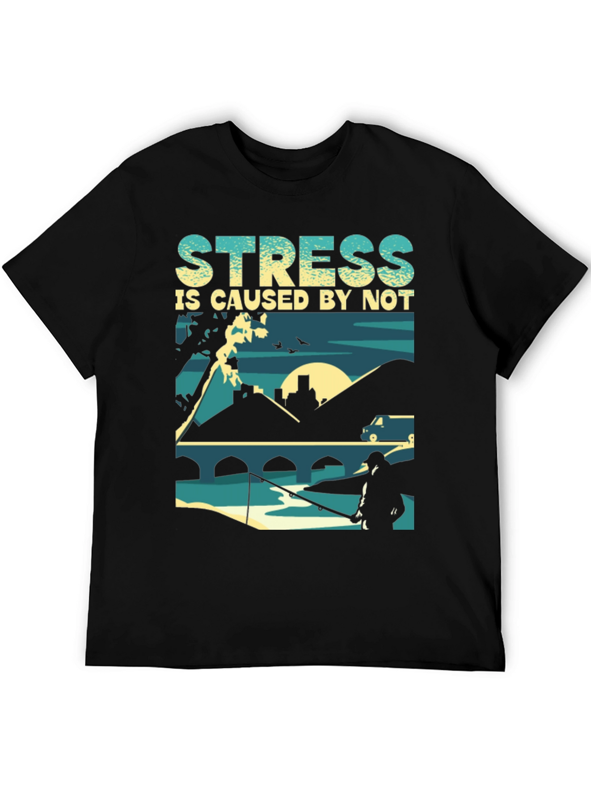 Fishing Lover T-Shirt: Stress Relief