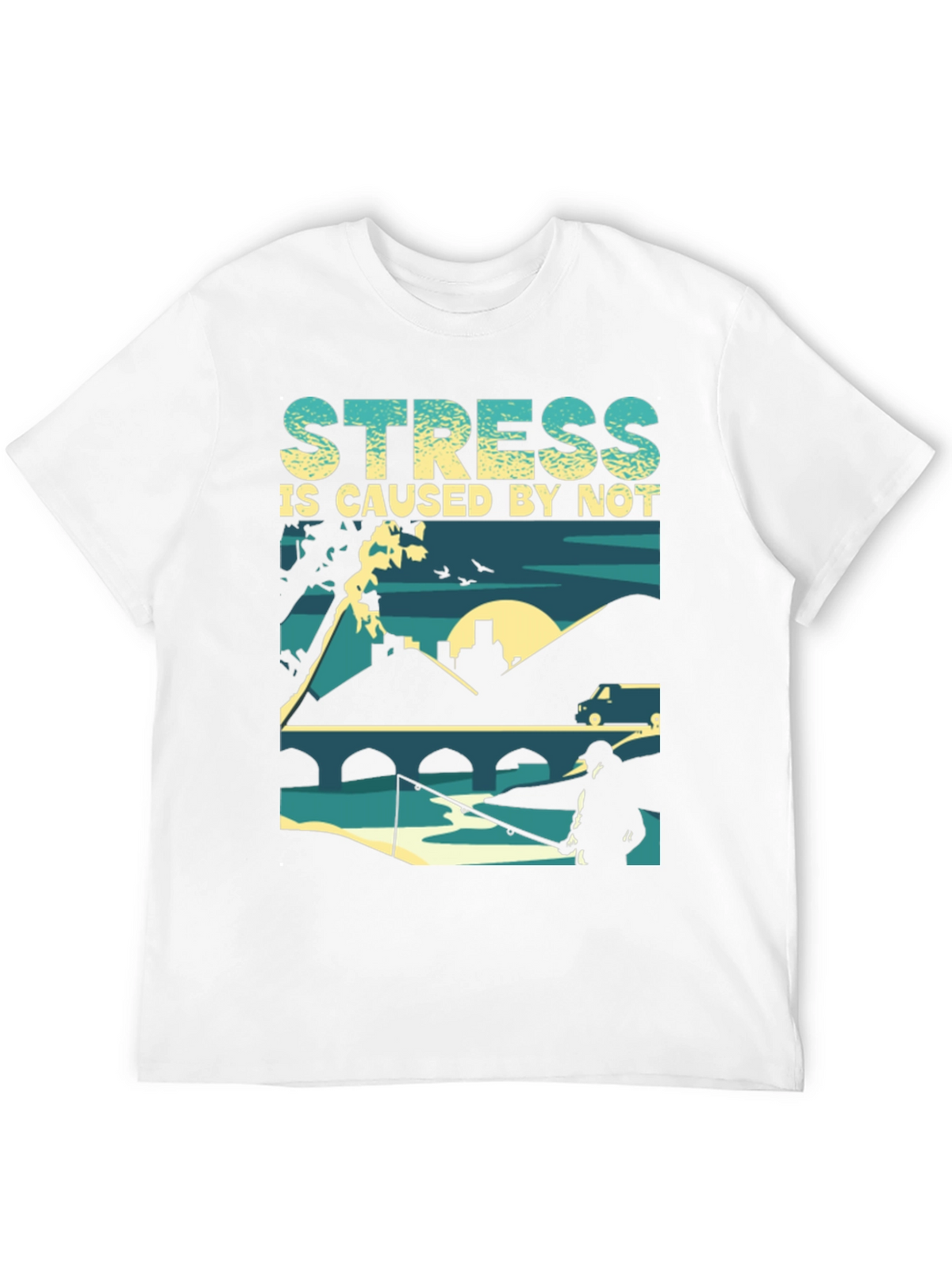 Fishing Lover T-Shirt: Stress Relief