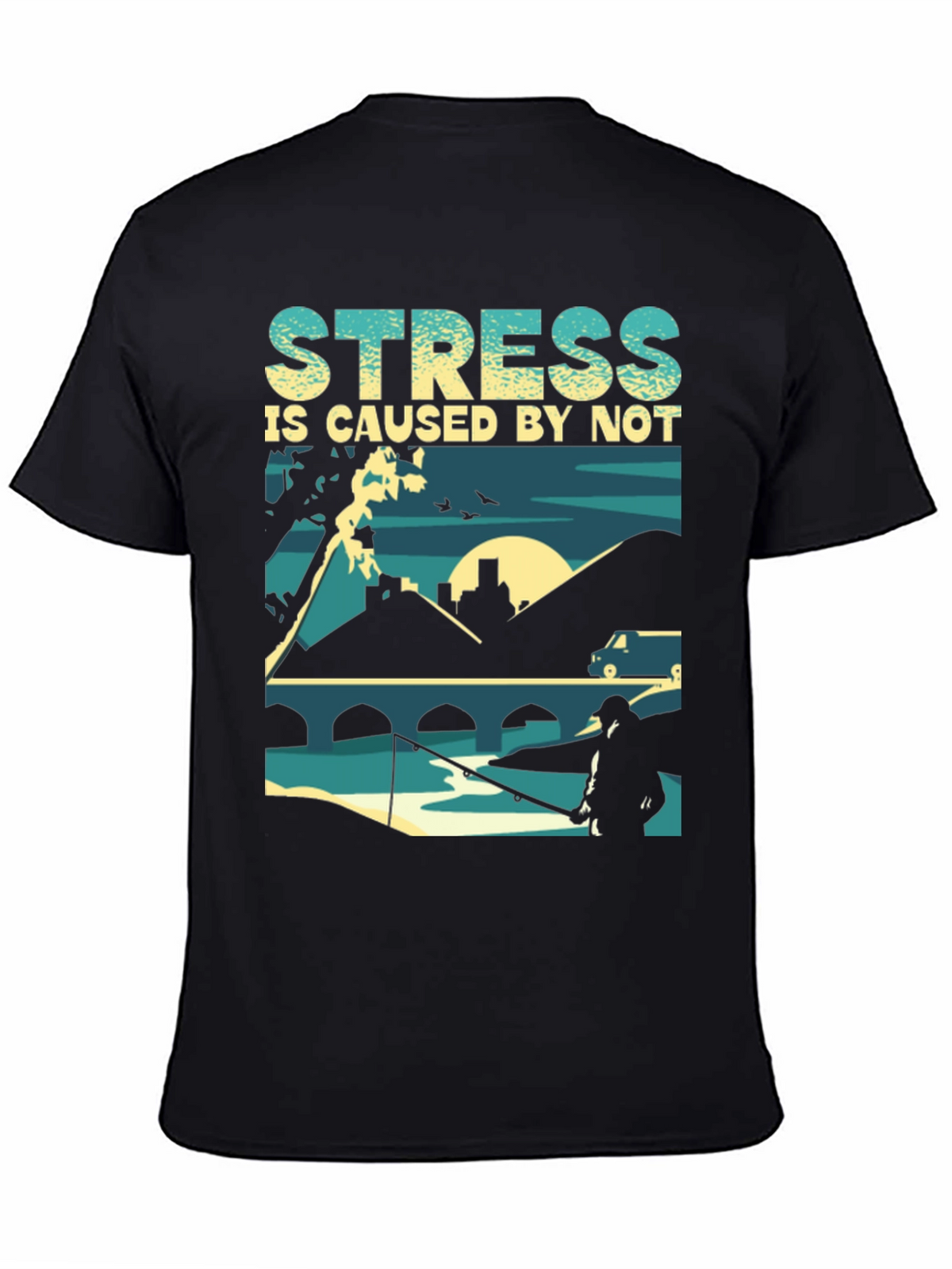Fishing Lover T-Shirt: Stress Relief