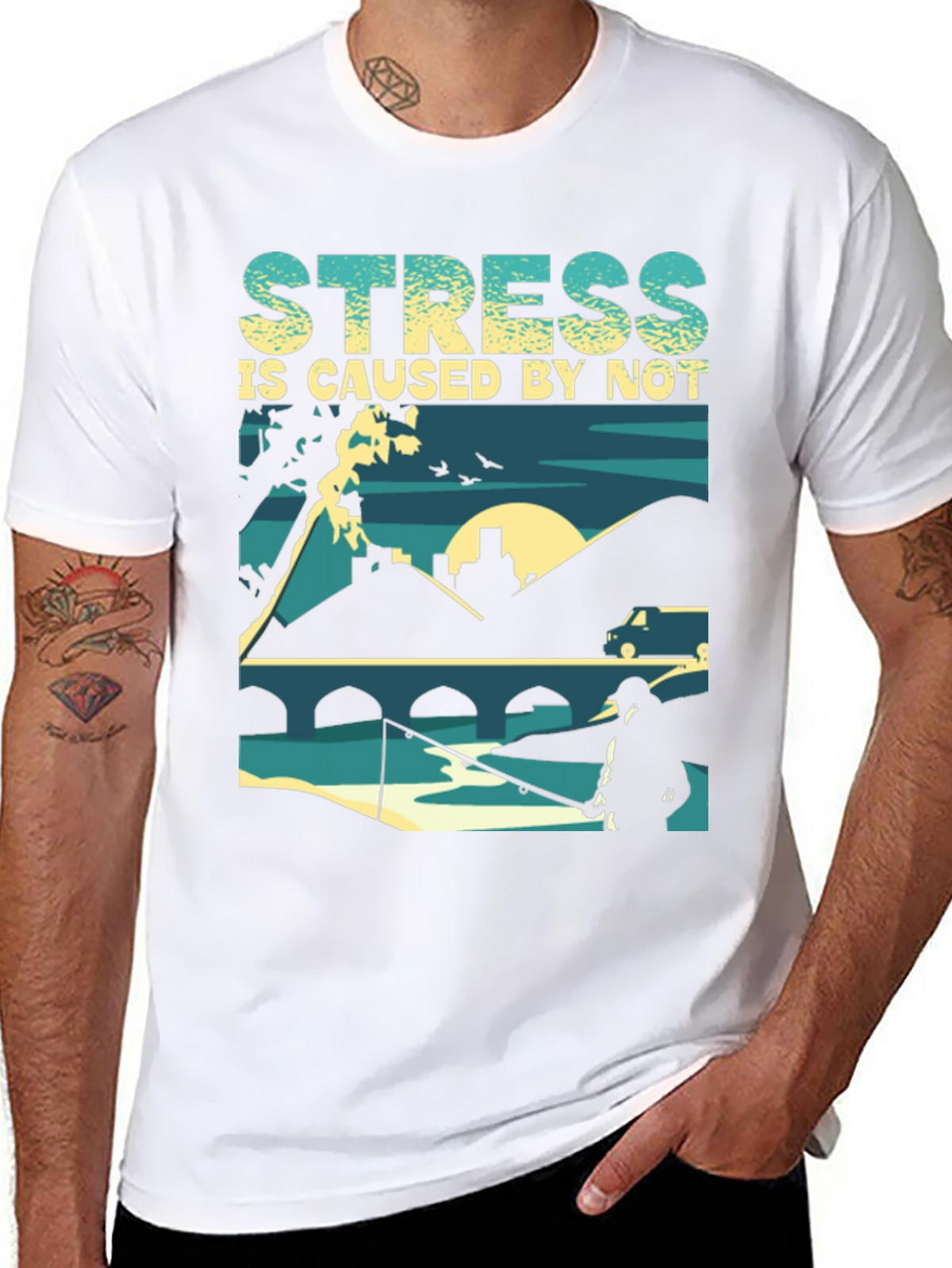 Fishing Lover T-Shirt: Stress Relief