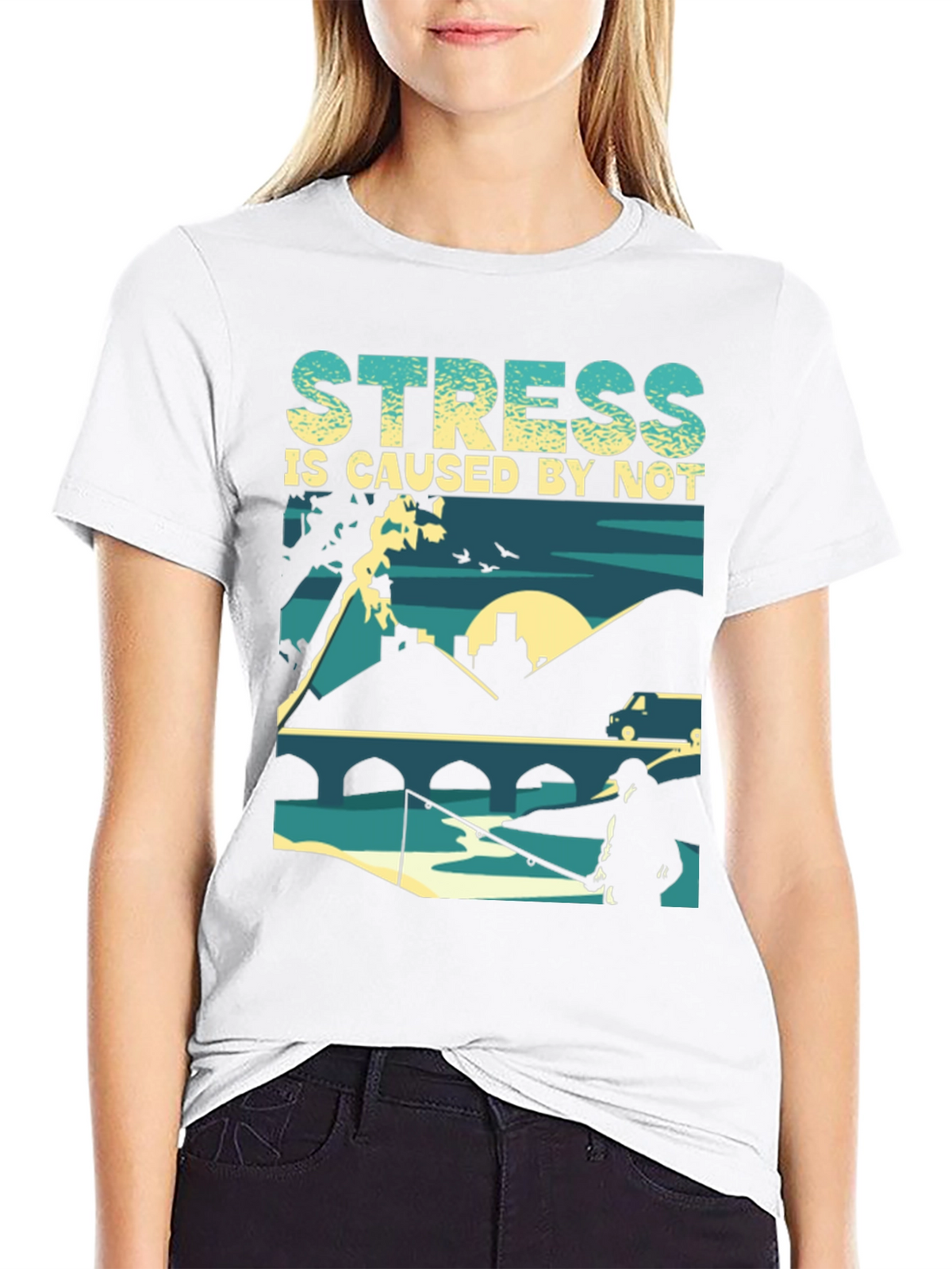 Fishing Lover T-Shirt: Stress Relief