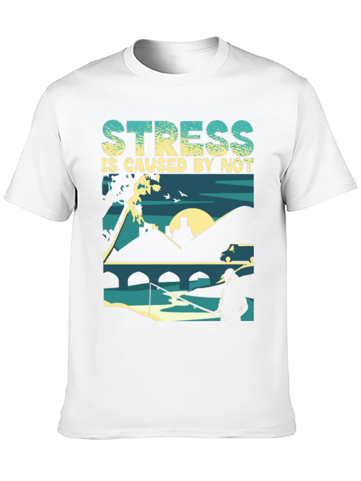 Fishing Lover T-Shirt: Stress Relief
