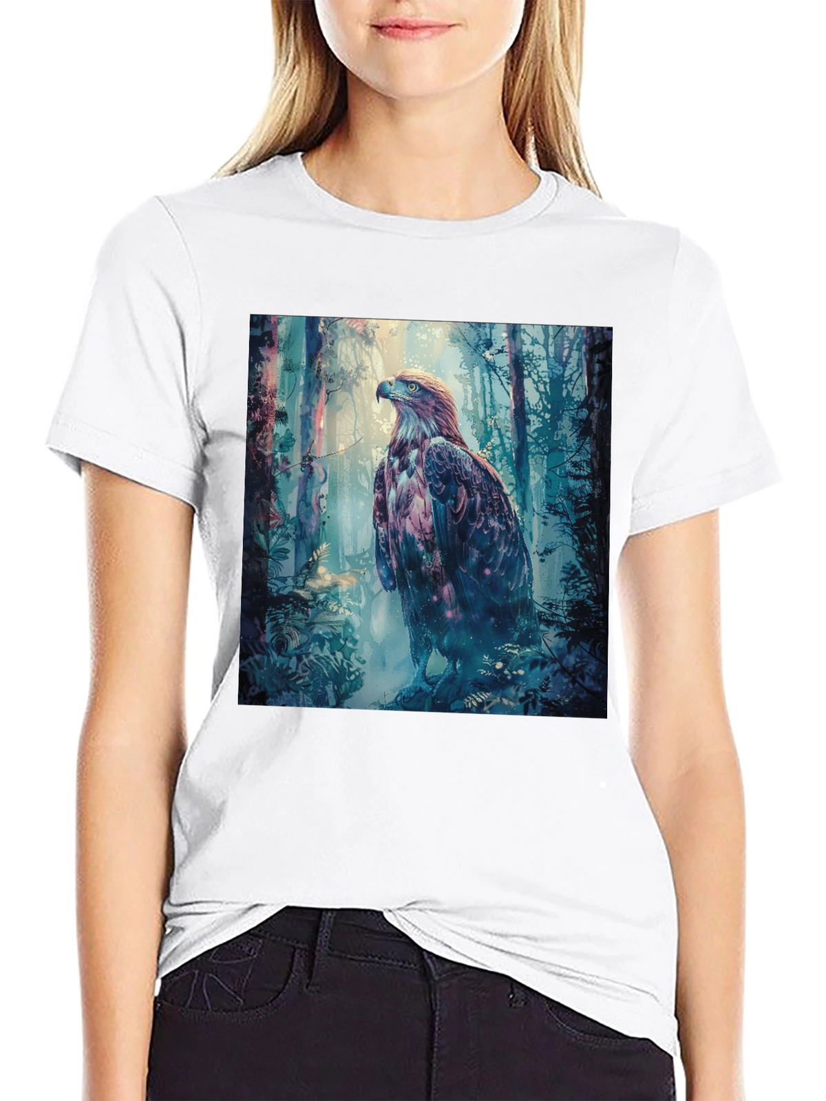 Eagle Forest Graphic T-Shirt