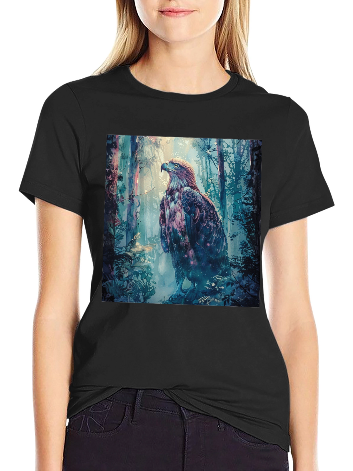 Eagle Forest Graphic T-Shirt