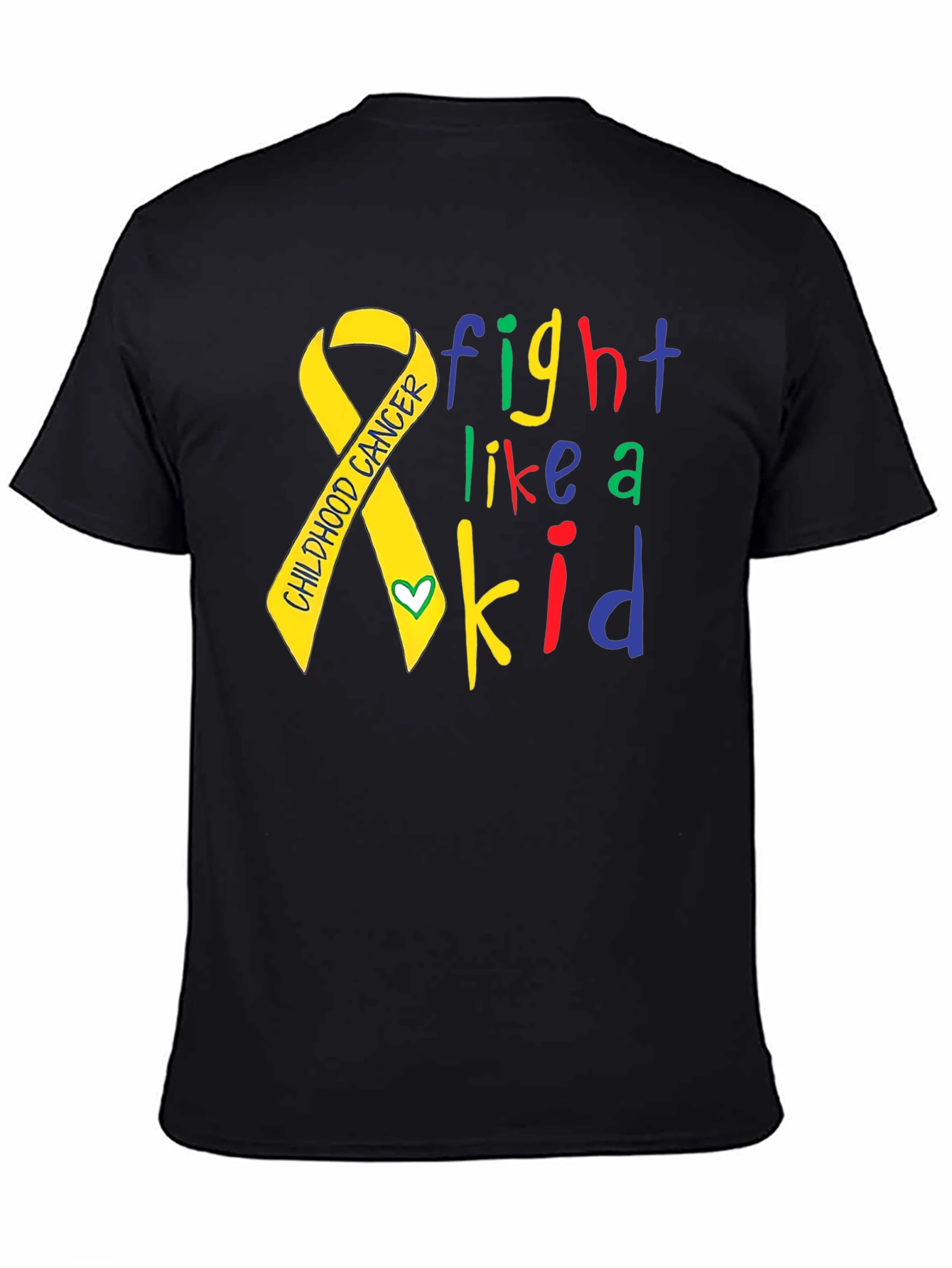 Childhood Cancer Awareness Fight Like A Kid T-Shirt