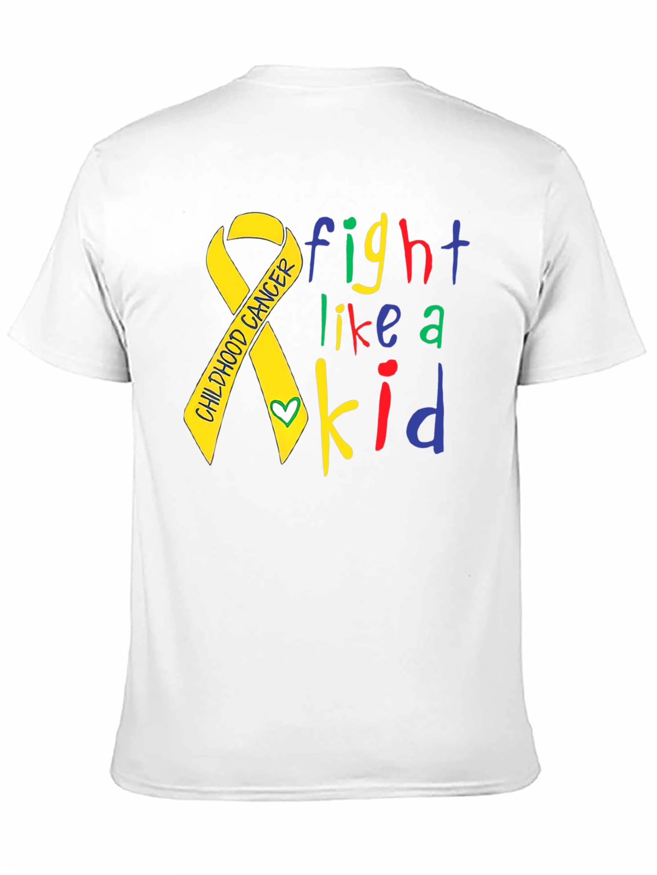 Childhood Cancer Awareness Fight Like A Kid T-Shirt