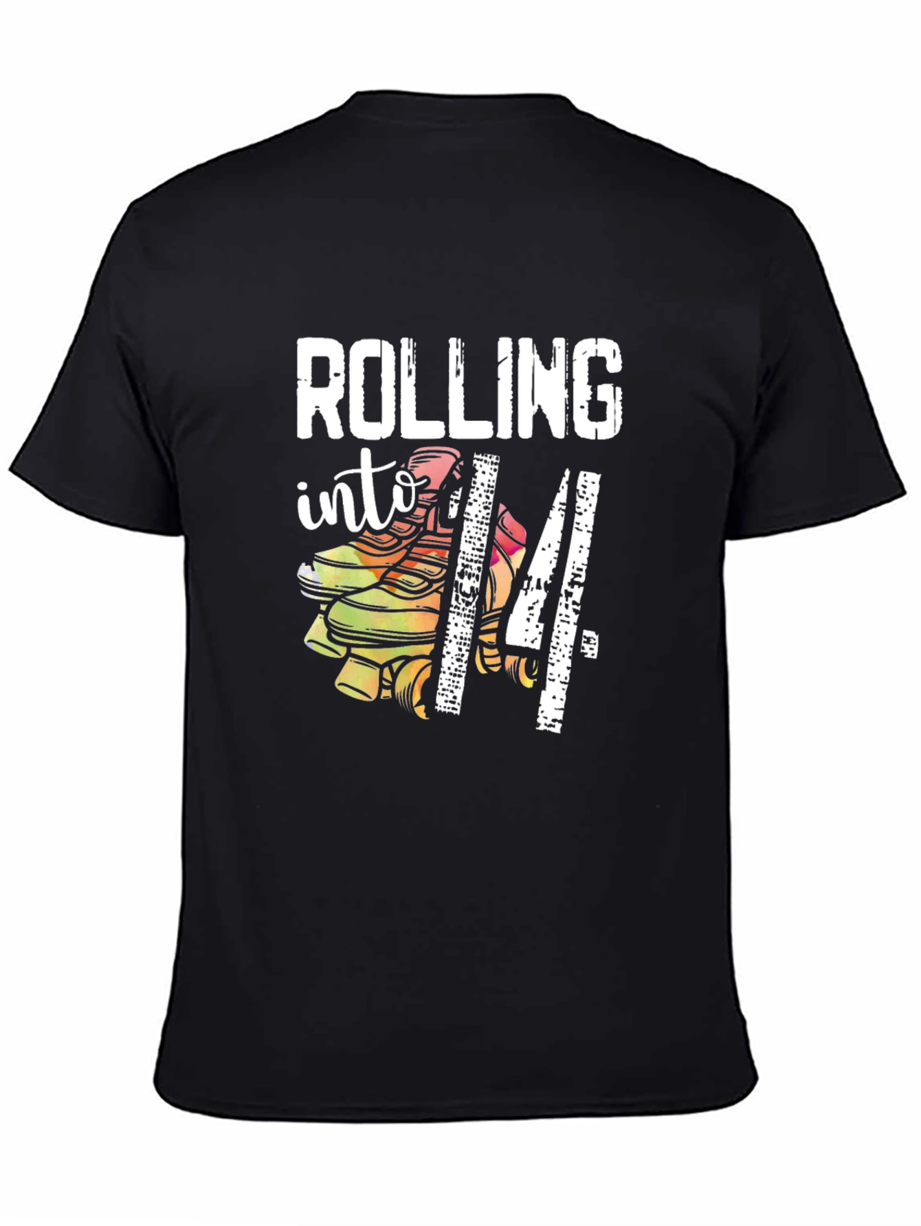 Rolling Into 14 Birthday T-Shirt