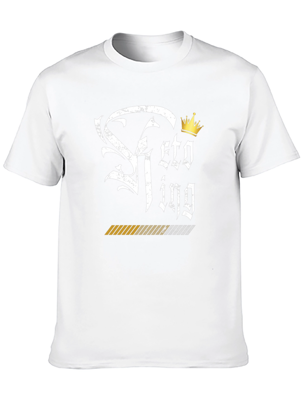 Keto King Black Graphic T-Shirt