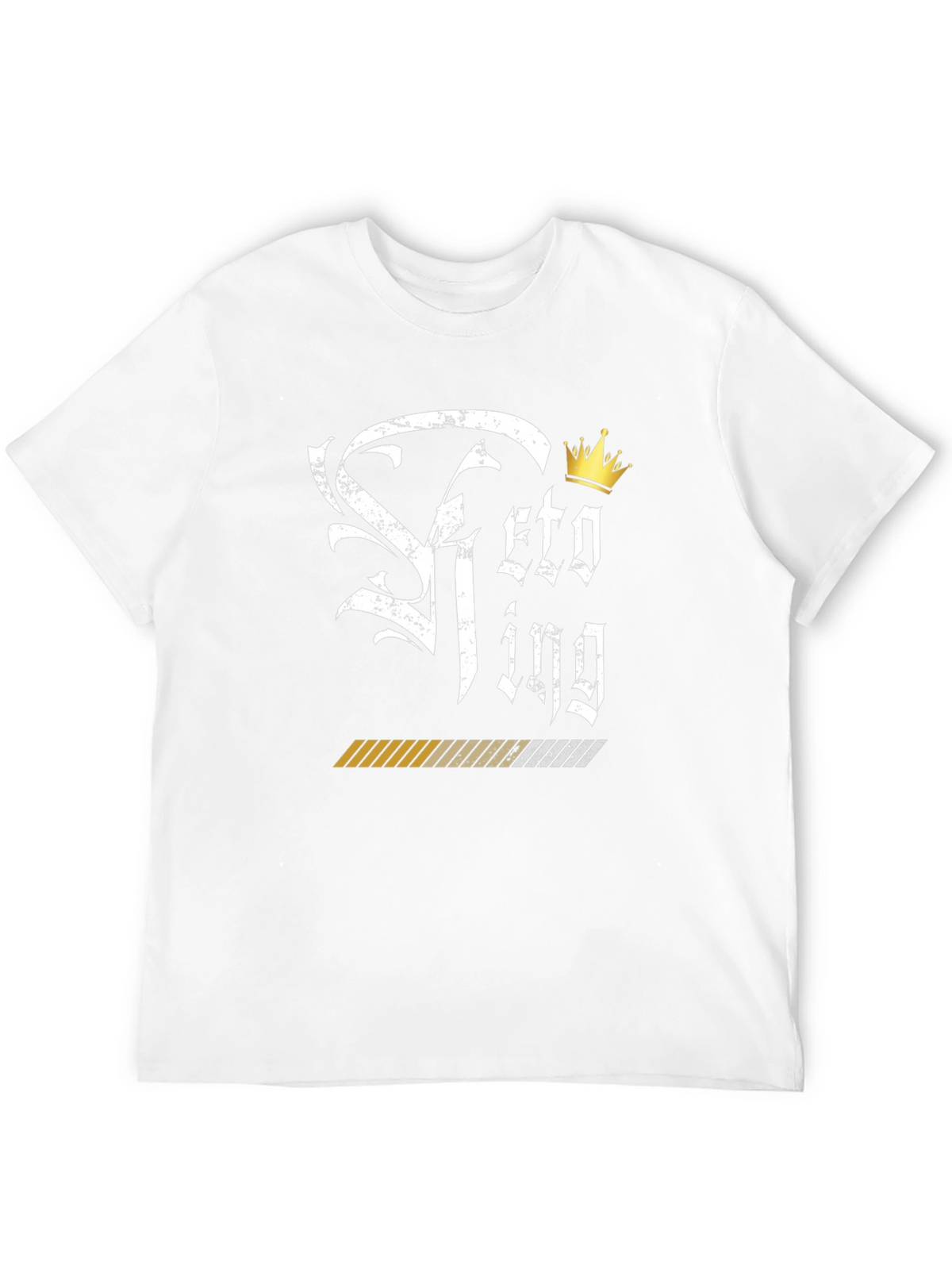 Keto King Black Graphic T-Shirt