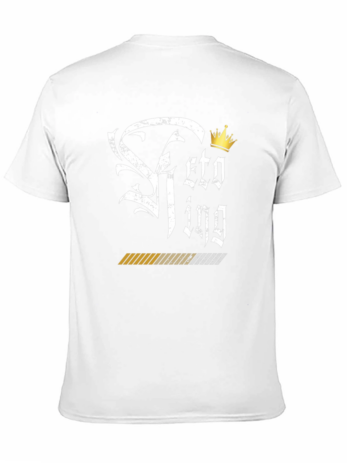 Keto King Black Graphic T-Shirt