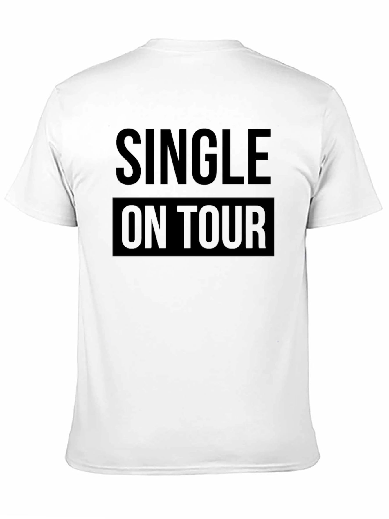 Single On Tour Black T-Shirt